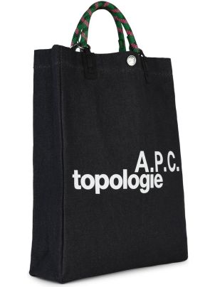 A.P.C.[アーペーセー] APC Topologie Shopping Bag A.P.C. Topologie shopping bag | Denim | A.P.C. Accessories
