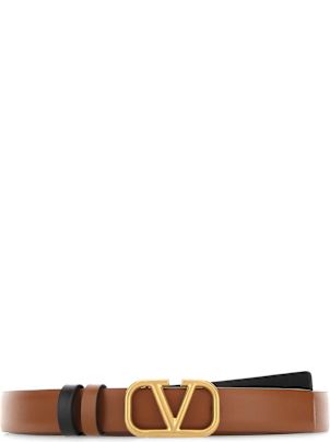 ベルト Valentino Garavani Caramel Leather Reversible Belt Valentino Garavani Caramel Leather Reversible Belt | italist