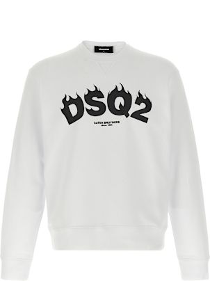 関税送料無料【D SQUARED2】Dsq2 Bro Sweatshirt Men's Sweatshirts and Hoodies | DSQUARED2
