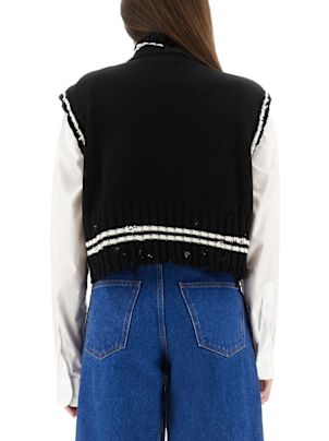 【関税&送料込み】Marni Short Cotton Vest Marni Short Cotton Vest | italist