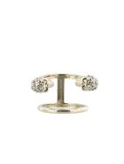 Alexander Mcqueen Double Skull Ring Alexander McQueen Double Skull Ring - Gold