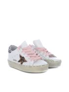 Golden Goose Hi Star Leather Upper Leo Horsy Star Zebra Horsy Heel Lettering Golden Goose Hi Star Leather Upper Leo Horsy Star Zebra Horsy Heel Lettering - White Beige Brown Leo