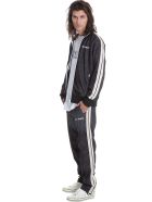 Palm Angels Croco Track Sweatshirt In Black Polyester Palm Angels Croco Track Sweatshirt In Black Polyester - black