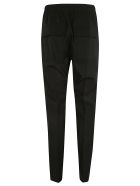 Rick Owens Slim Drawstring Long Trousers Rick Owens Slim Drawstring Long Trousers - Black