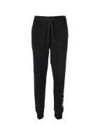 Burberry Esmee_j24 - Cotton Jogging Trousers With Logo Print Burberry Esmee_j24 - Cotton Jogging Trousers With Logo Print - Black