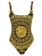 Versace Floral Printed Top Versace Floral Printed Top - Black