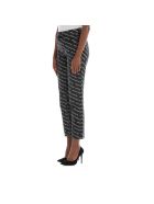 High Rise Logo Jeans T by Alexander Wang High Rise Logo Jeans - Grey Aged White