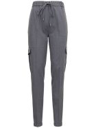 Antonelli Gray Pants In Wool Blend Antonelli Gray Pants In Wool Blend - Grey