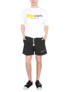 Palm Angels Exodus Bermuda Palm Angels Exodus Bermuda - Black Multicolor