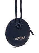 Jacquemus Le Pitchou Crossbody Bag In Blue Leather Jacquemus Le Pitchou Crossbody Bag In Blue Leather - Blu