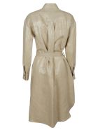 Brunello Cucinelli Tie-waist Shirt Dress Brunello Cucinelli Tie-waist Shirt Dress - NEUTRALS