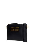 Versace Jeans Couture Clutch In Black Faux Leather Versace Jeans Couture Clutch In Black Faux Leather - black