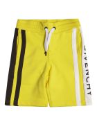 Givenchy Side Logo Drawstring Shorts Givenchy Side Logo Drawstring Shorts - Giallo