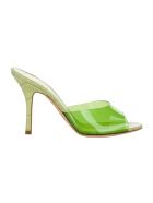 Paris Texas Croc-effect Leather And Pvc Sandals Paris Texas Croc-effect Leather And Pvc Sandals - Verde
