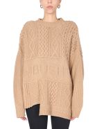 Crew Neck Sweater AMBUSH Crew Neck Sweater - NATURAL