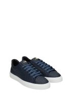 Hide&Jack Sneakers In Blue Leather Hide&Jack Sneakers In Blue Leather - blue