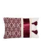 Cushion Trama 30x50 cm Le Botteghe su Gologone Cushion Trama 30x50 cm - Green Fantasy