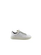 P448 White/platinum Leather Women's Sneakers P448 White/platinum Leather Women's Sneakers - White