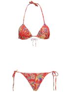 Etro Ibiza Red Bikini With Paisely Print Etro Ibiza Red Bikini With Paisely Print - Red