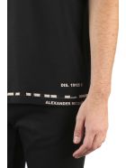 Alexander McQueen Graffiti Logo Printed Cotton T-shirt Alexander McQueen Graffiti Logo Printed Cotton T-shirt - Black/mix
