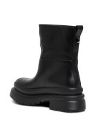 Valentino Garavani Roman Stud Black Leather Boots Valentino Garavani Roman Stud Black Leather Boots - Black