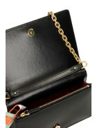 Off-White Shoulder Bag In Black Leather Off-White Shoulder Bag In Black Leather - black