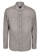 Brunello Cucinelli Exposed Stitch Shirt Brunello Cucinelli Exposed Stitch Shirt