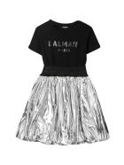 Balmain Black Dress Teen Balmain Black Dress Teen - Nero