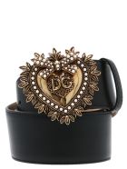 Dolce & Gabbana 'devotion' Belt Dolce & Gabbana 'devotion' Belt - Black