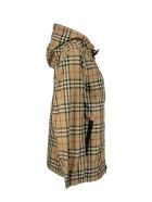 Burberry Everton Vintage Check Recycled Polyester Hooded Jacket Burberry Everton Vintage Check Recycled Polyester Hooded Jacket - Archive Beige