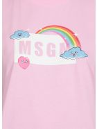MSGM Cotton T-shirt MSGM Cotton T-shirt - PINK