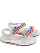 Melissa Transparent Sandals For Kids With Logo Melissa Transparent Sandals For Kids With Logo - Multicolor