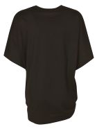 Versace Logo Print Asymmetric T-shirt Versace Logo Print Asymmetric T-shirt - White/Black