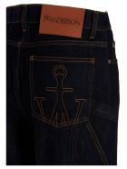 J.W. Anderson 'logo Grid Turn Up Workwear' Jeans J.W. Anderson 'logo Grid Turn Up Workwear' Jeans - Blu Denim