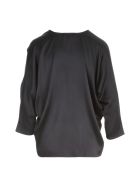 Antonelli Silk V Neck 3/4s Shirt Antonelli Silk V Neck 3/4s Shirt - Blue