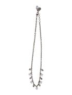 Alexander McQueen Pearl And Skull Necklace Alexander McQueen Pearl And Skull Necklace - ARGENTO