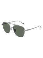 Brioni BR0089S Sunglasses Brioni BR0089S Sunglasses - Silver Silver Green