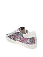 Golden Goose Super Star Sneakers In Glitter Leopard Golden Goose Super Star Sneakers In Glitter Leopard - Black Silver
