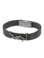 Logo Bracelet Saint Laurent Logo Bracelet - Black