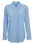 Equipment Double Front Pocket Shirt Equipment Double Front Pocket Shirt - Garconne Blue