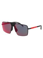 0ps 52xs Sunglasses Prada Eyewear 0ps 52xs Sunglasses - 1BO01M MATTE BLACK