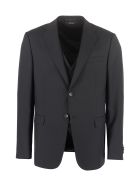 Z Zegna Three-piece Wool Suit Z Zegna Three-piece Wool Suit - black