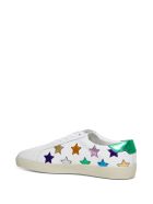 Saint Laurent Sl06 Star Curt Classic Sneakers Saint Laurent Sl06 Star Curt Classic Sneakers - White
