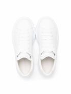 Alexander McQueen White Leather Oversize Sneakers Alexander McQueen White Leather Oversize Sneakers - White