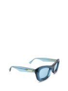 Bottega Veneta Bottega Veneta Bv1088s Blue Sunglasses Bottega Veneta Bottega Veneta Bv1088s Blue Sunglasses - Blue