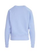 Handwriting Adjusted Sweatshirt Maison Kitsuné Handwriting Adjusted Sweatshirt - Blue