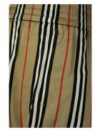 Burberry Marsett - Icon Stripe Silk Shorts Burberry Marsett - Icon Stripe Silk Shorts - Archive Beige