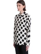Ami Alexandre Mattiussi Shirt In White Viscose Ami Alexandre Mattiussi Shirt In White Viscose - white