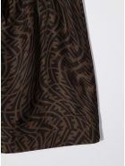 Fendi Ff Brown Nylon Skirt Fendi Ff Brown Nylon Skirt - Brown