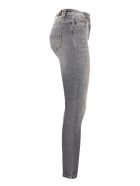 Elisabetta Franchi Jeans With Golden Horsebit Detail Elisabetta Franchi Jeans With Golden Horsebit Detail - Grey